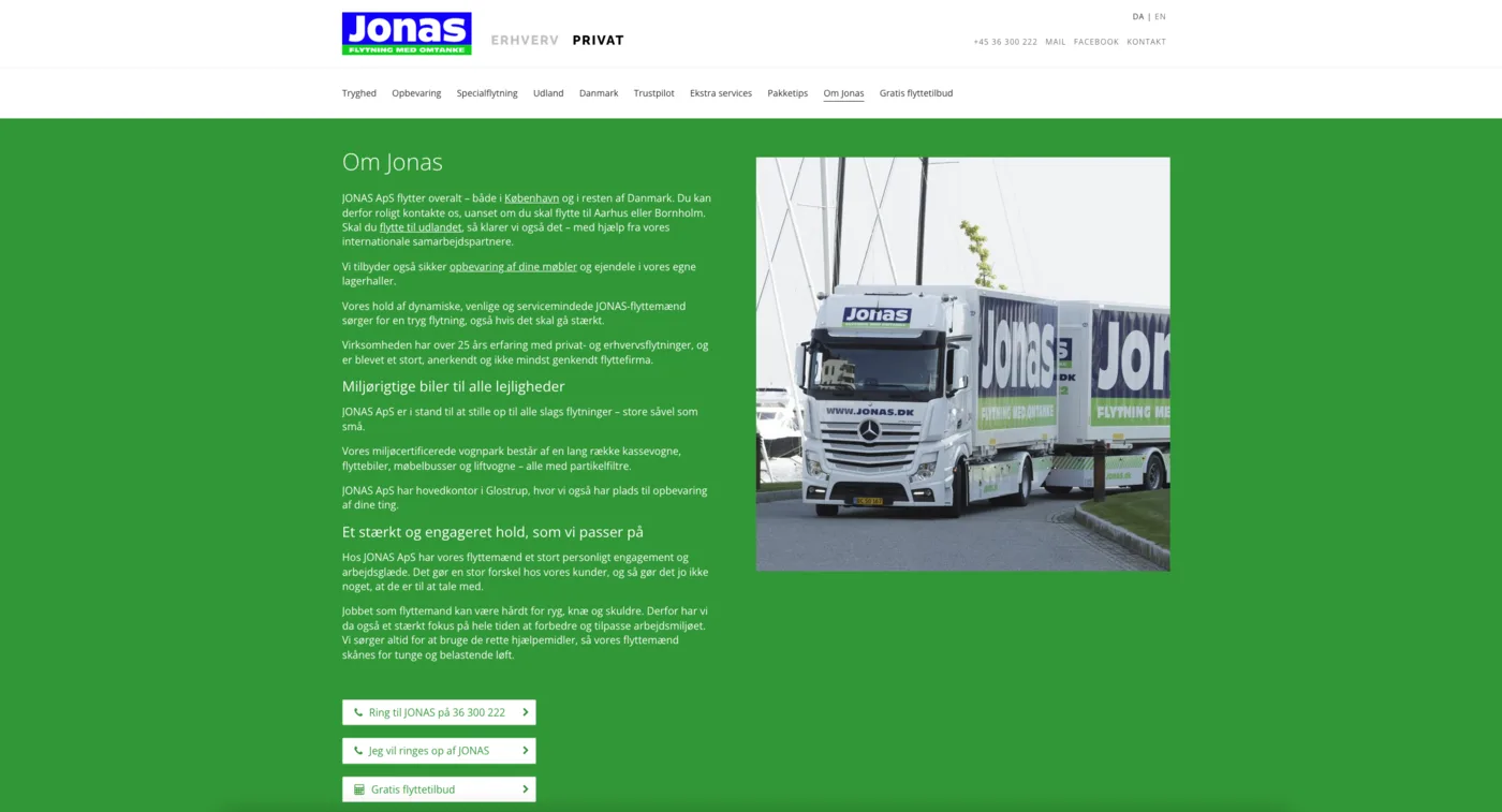 Jonas Flytning